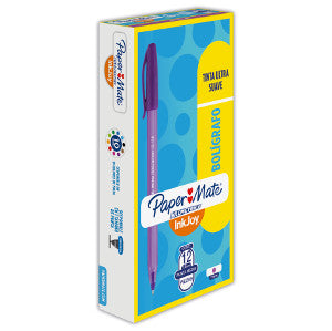 Bol Papermate Kilométrico 100 Morado C/12