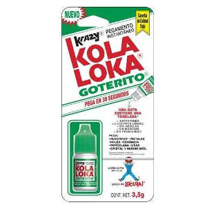 Pegamento Instantaneo Kola Loka Goterito 3.5grs. C/9