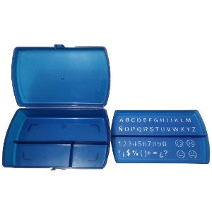 Caja Lapicera Plástica C/Plantilla Janel