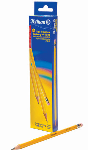 Lápiz Pelikan HB #2 C/12 Pzas