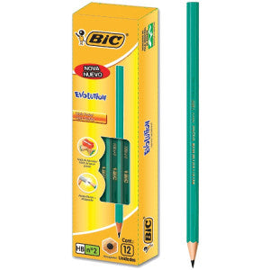 Lápices de grafito Bic Hb2 4 piezas + 1 bolígrafo