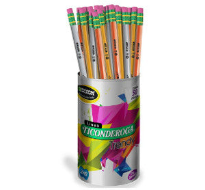 Lápiz Dixon Ticonderoga Metallic Bote C/50