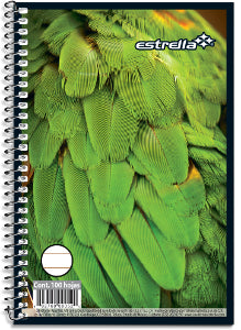 Libreta Estrella 1/8 Espiral 100H Raya 0561