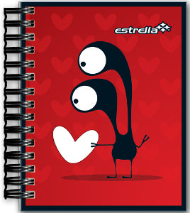 Libreta Estrella Mini Book Espiral 80H Raya 0560