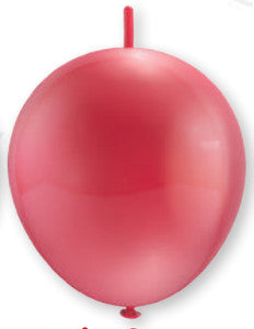 Globo Linking Rojo Cereza C/50