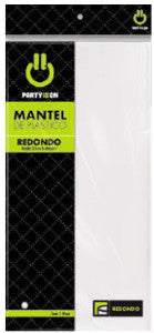 Mantel Party Is On Rectangular 1 Pza Blanca