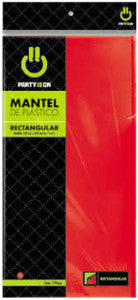 Mantel Party Is On Rectangular Rojo