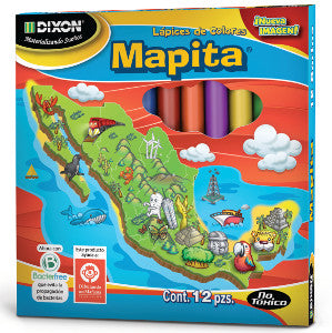 Colores Mapita C/12 Cortos