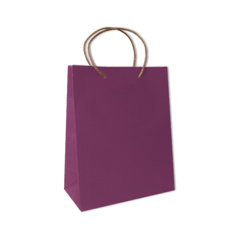 Bolsa Kraft Lisa Mediana Color Morada