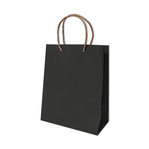 Bolsa Kraft Lisa Mediana Color Negra