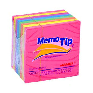 Memotip Mini Cubo Neón 2X2
