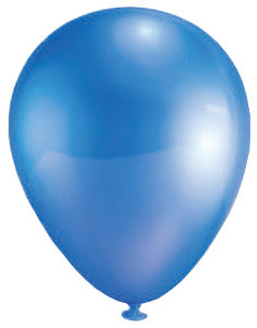Globo Metálico #12 Azul C/50