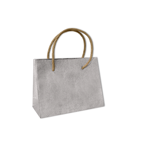 Bolsa Kraft Lisa Mini Color Plata