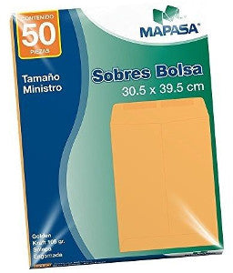 Sobre Manila Ministro Con Rondana #88211 C/25