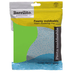 Foamy Moldeable Barrilito 50Grs. Verde Limón
