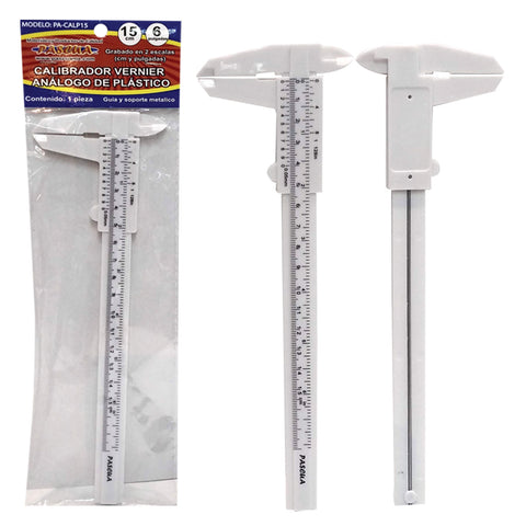 Calibrador Vernier Anologo De Plastico Pascua