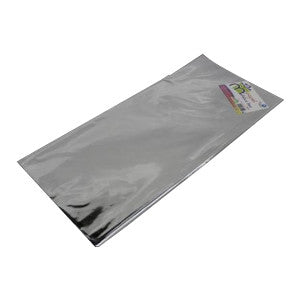 Papel Metálico Galas C/10 Plata