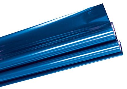 Papel Metálico Galas C/10 Azul Rey