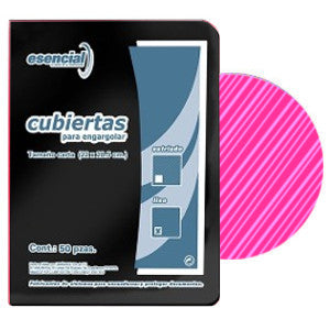 Pasta Perfex Esencial Estriada Std Rosa C/25