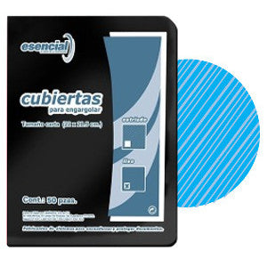 Pasta Perfex Esencial Estriada Std Azul Claro C/25