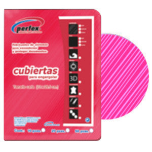 Pasta Perfex Estriada Std Rosa C/25