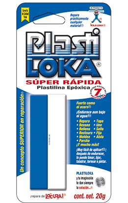 Plstiloka Super Rápida 20 Grs.