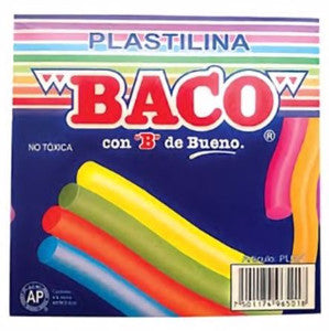 Plastilina Baco C/10 Barritas