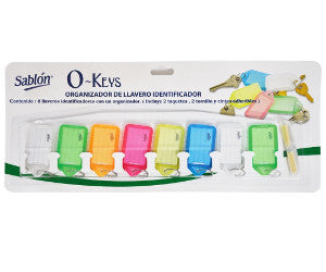 Porta Llaves Okey 118M C/8 Llaveros