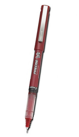 Bolígrafo Pilot Precise V5 C/12 Extrafino Rojo