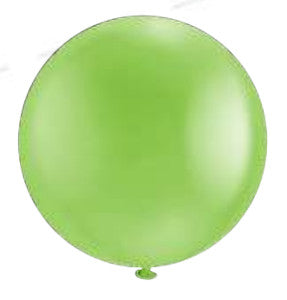 Globo Payaso No 24 Redondo Verde Lima C/3