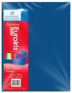 Cartulina Reflect 50x65 178 gr. Azul C/10