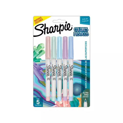 Sharpie Fino Colores Misticos C/5