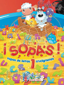 Libro García Sopas De Letras Y Crucugramas