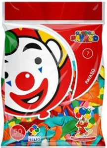 Globo Payaso No 7 Surtido C/50