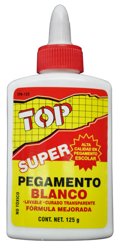 Pegamento Blanco Top 125 Grs C/5