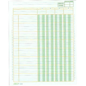 Tabular Printaform 4 Columnas con Concepto C/3
