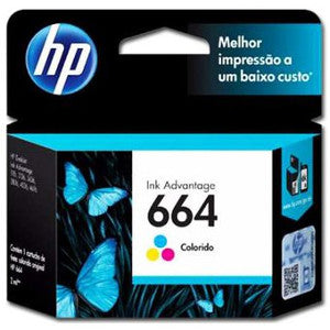 Tinta HP 664 Tricolor F6V28AL