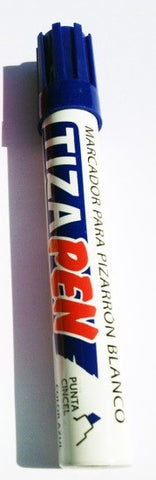 Marcador Pizarrón Baco Tizapen Azul Metal C/12