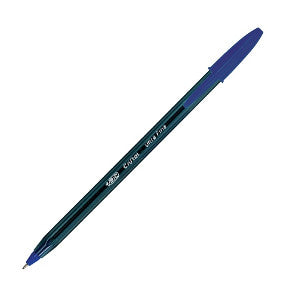 Bolígrafo Bic Ultrafino 0.7MM Azul C/12 Presición y Suavidad