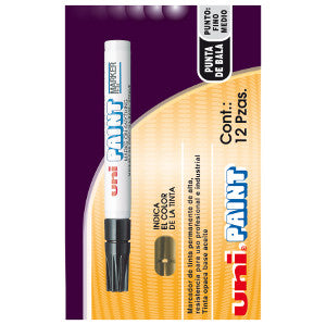 Marcador Permanente Uni Paint PX-20 Dorado C/12