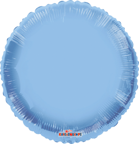 Globo Metálico 18C Pale Blue Macaron Round