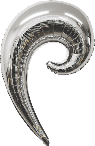 Globo MetÌÁlico Kurly Wave Silver