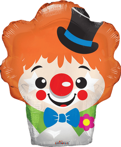 Globo Metálico Junior Shape Payaso
