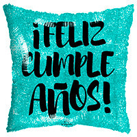 Globo MetÌÁlico 18Q Cumplea̱os MÌÁgia Turqueza