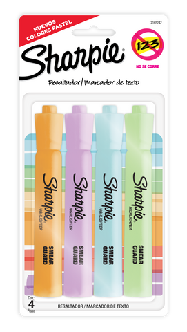 Resaltador Sharpie Pastel C/4 2165242