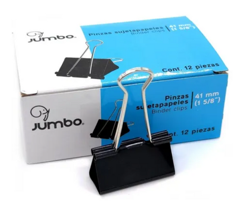 Agarrapapel Jumbo 41MM 1 5/8" PPSP3 C/12