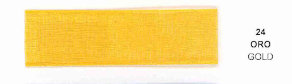Listón Organza Lisa 18MTS #3 24 Amarillo Oro