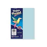 Hoja Colores Diem C/100 Azul Pastel 07