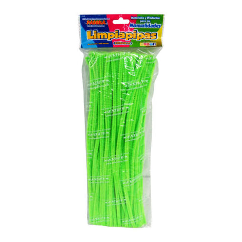 Limpiapipas Pascua C/100 Verde Limon