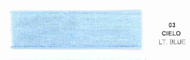 Liston Organza Lisa 18MTS #5 03 Cielo